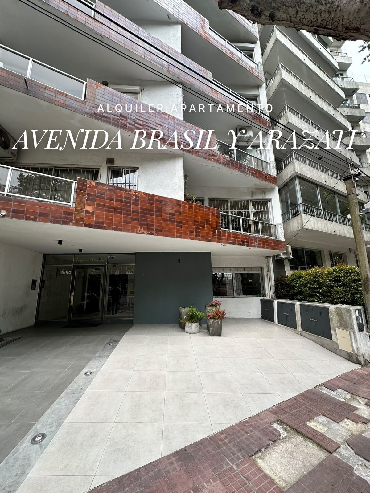 Alquiler Apartamento 2 dormitorios Pocitos Avenida Brasil